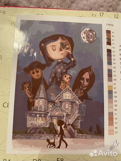 Картина по номерам новая