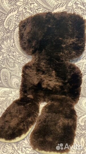 Меховая накидка для детского кресла и санок