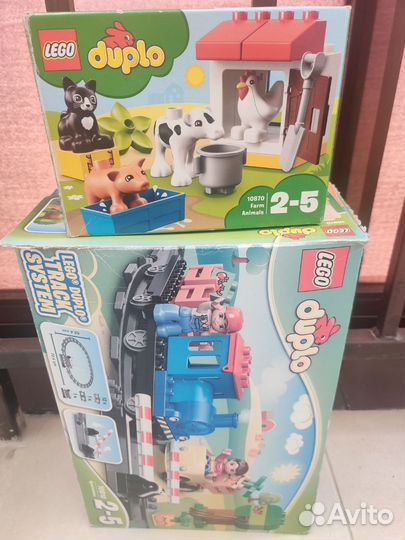 Lego duplo железная дорога