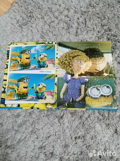 Книга пазл Миньоны