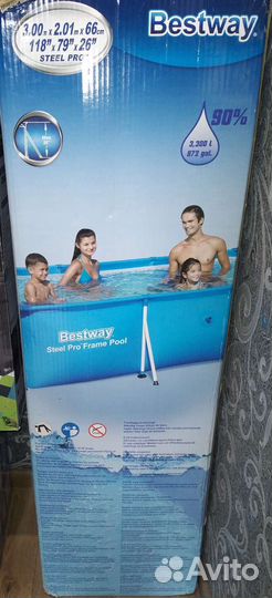 Каркасный бассейн бу