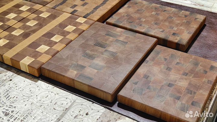 Доска разделочная торцевая