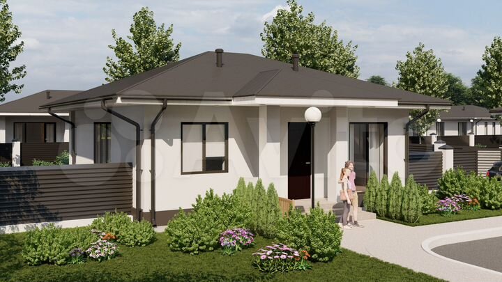 Дом 71 м² на участке 6 сот.