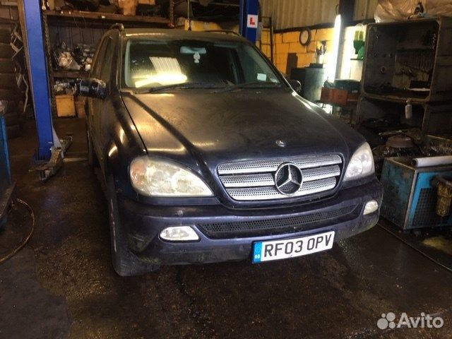 Разбор на запчасти Mercedes ML W163 1998-2004
