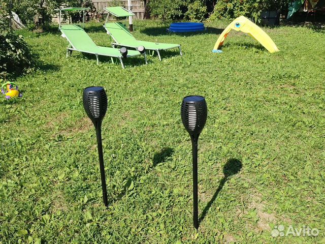 Фонарь уличный светодиодный факел