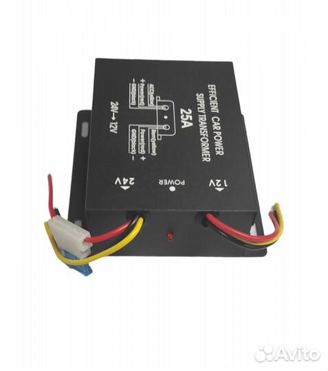 Преобразователь напряжения с 24В на 12В 25A
