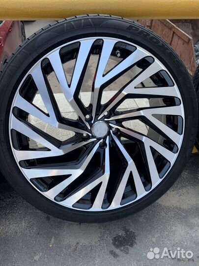 Калеса 21 на toyota, kia диски, резина