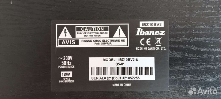 Комбоусилитель Ibanez для бас-гитары