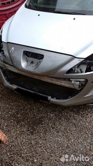 Бампер передний пежо 308