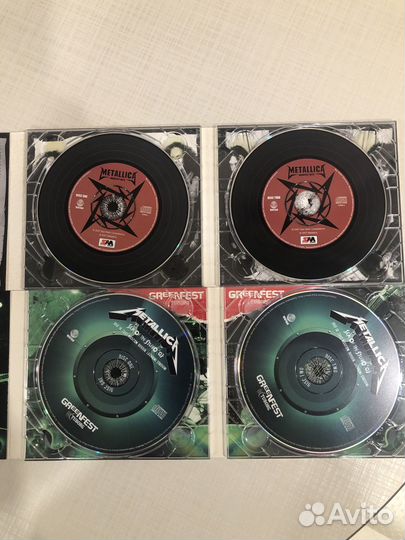 Металл на CD Metallica