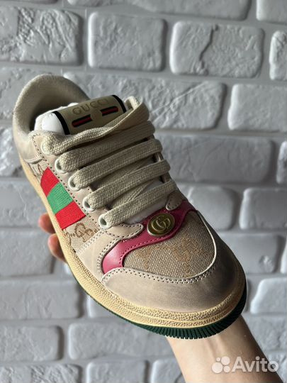 Кроссовки gucci 34-35 размер