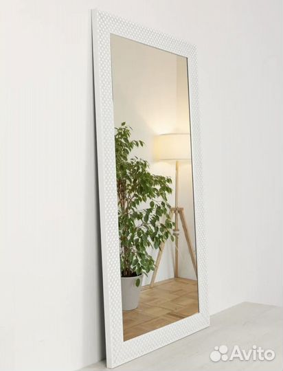 Вешалка настенная в прихожую + большое зеркало