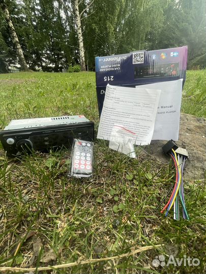 Автомагнитола pioneer dv 215 с bluetooh