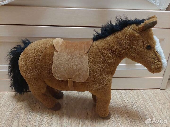 Мягкая игрушка лошадь