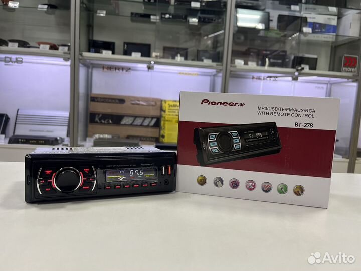 Автомагнитола Pioneer BT-278 (Bluetooth/USB/AUX)