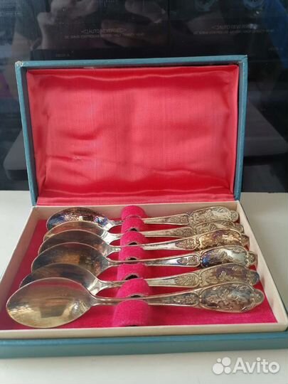 Наборы чайных мельхиоровых ложечек