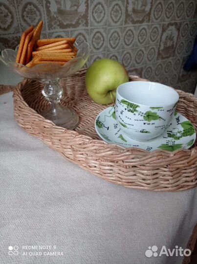 Подносы чайные, ручная работа