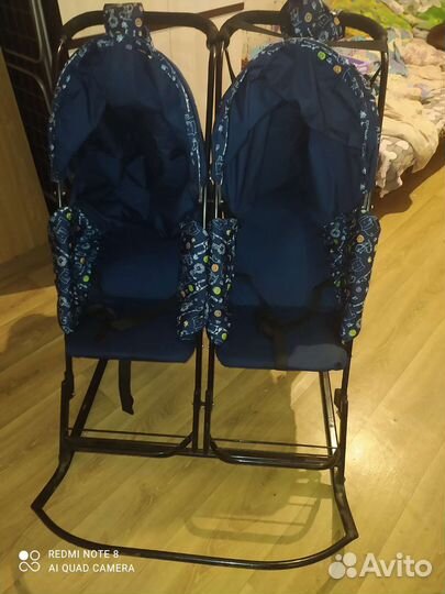 Санки для двойни