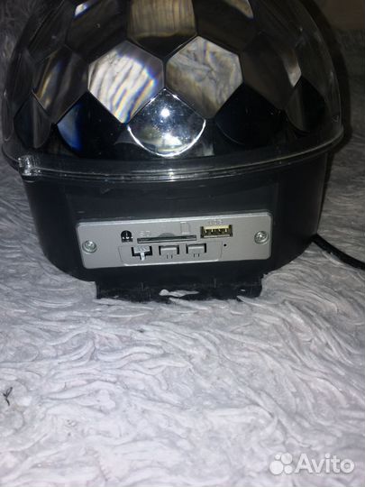 Светящийся музыкальный шар