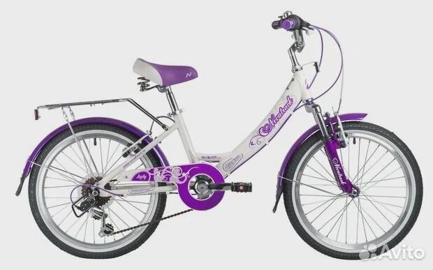 Велосипед novatrack Girlish line-20