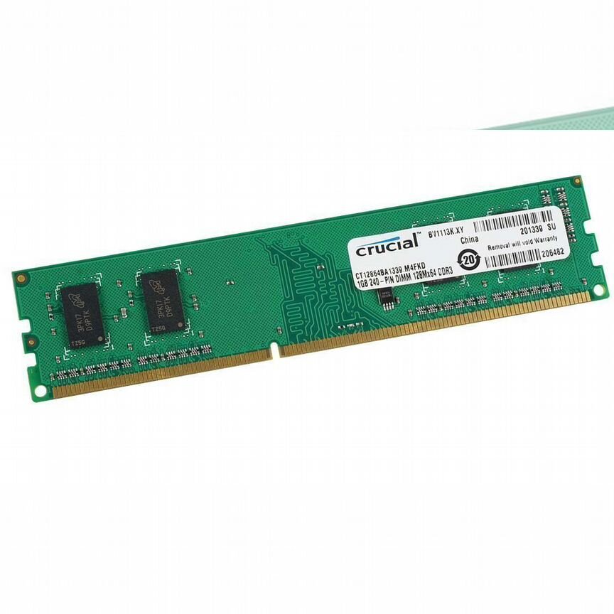 [CT12864BA1339] Оперативная Память Crucial 1gb Ct12864ba1339