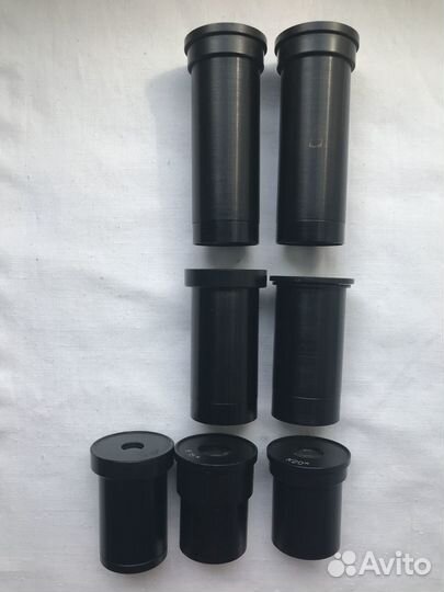 Окуляры микроскопа 7 шт d 23 мм