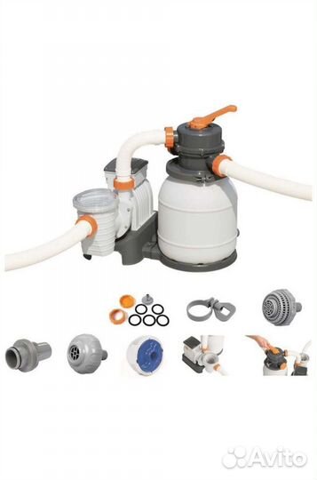 58497 Песочный фильтр-насос для бассейна 5678л/ч