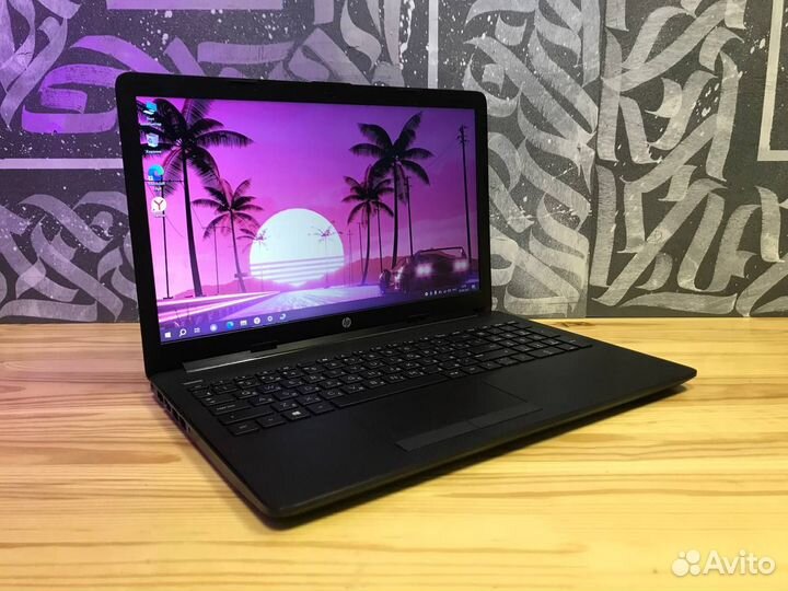 Быстрый ноутбук HP Ryzen/SSD M2/8gb