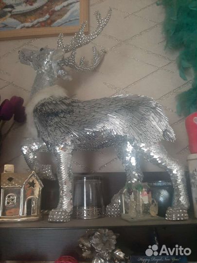 Новогодний олень