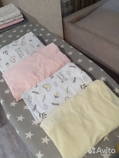 Бронь Набор простыней в детскую кроватку 60 120