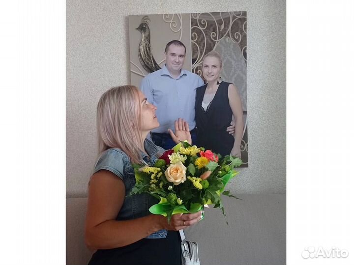 Портрет на холсте