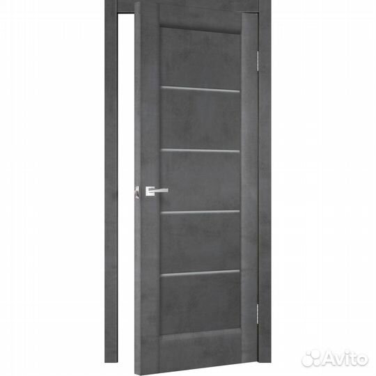 Дверь Сохо Лофт 80х200 с коробкой новая