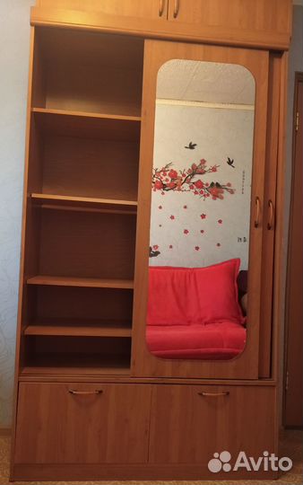 Шкаф для вещей с антресолью