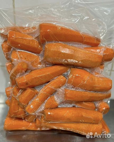 Свежие овощи в вакууме