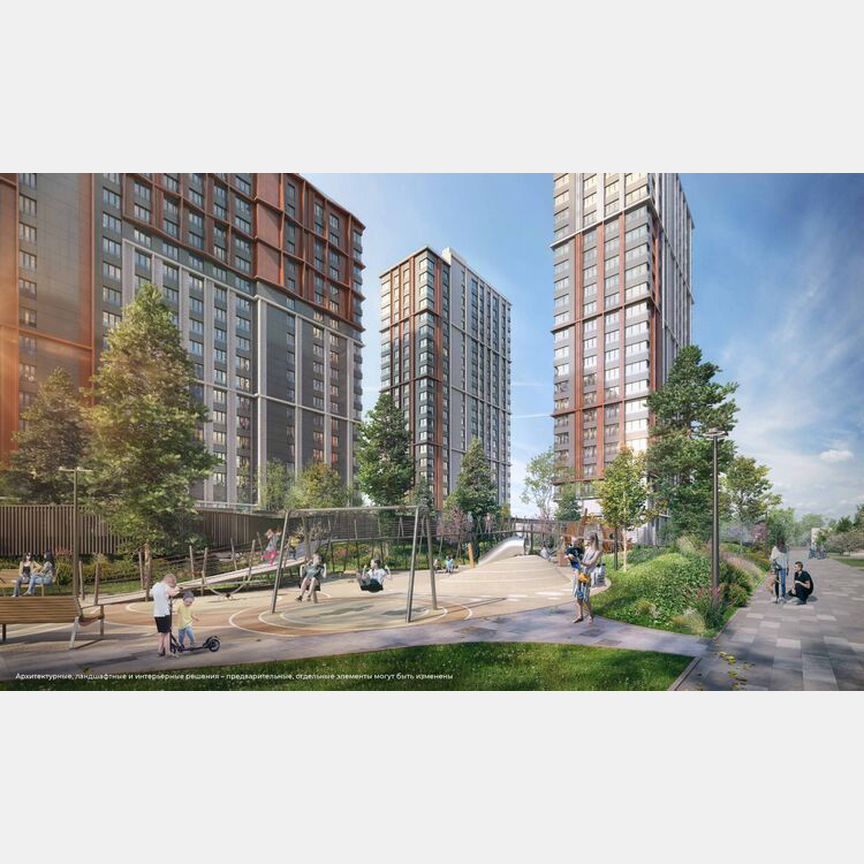 1-к. квартира, 40,6 м², 14/22 эт.