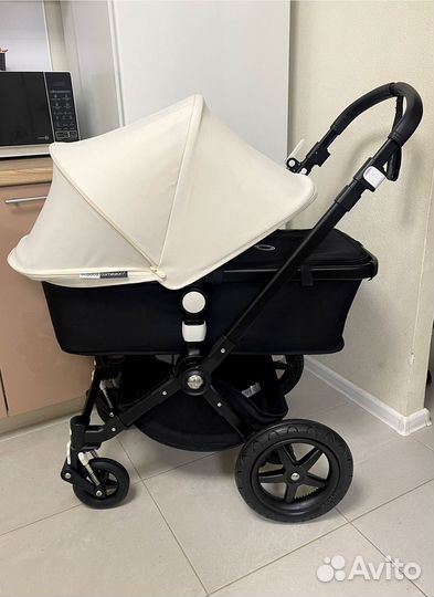 Коляска Bugaboo cameleon 3 plus Black/Fresh White