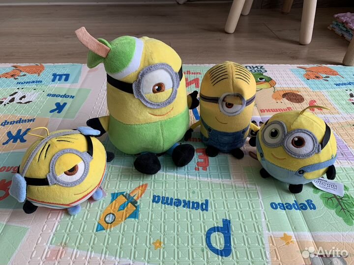 Миньоны мягкие игрушки
