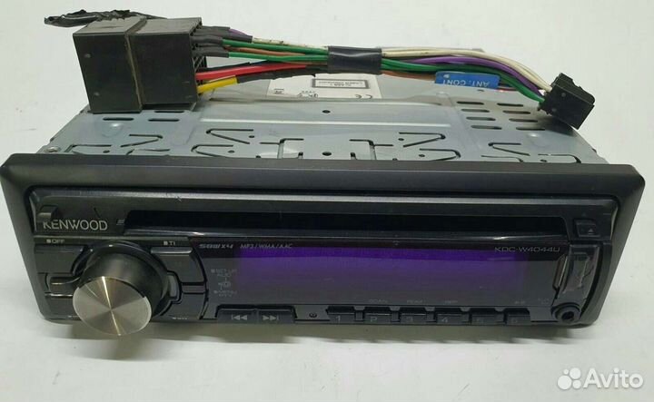 Магнитола Kenwood + колонки 16см и 6х9 Pioneer