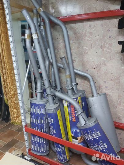 Глушители на Газель