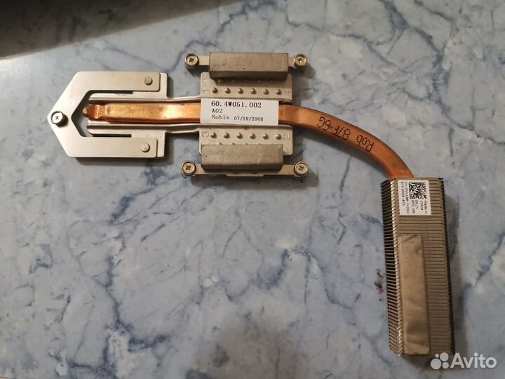 Система охлаждения ноутбука Dell 1525 1545 PP29L