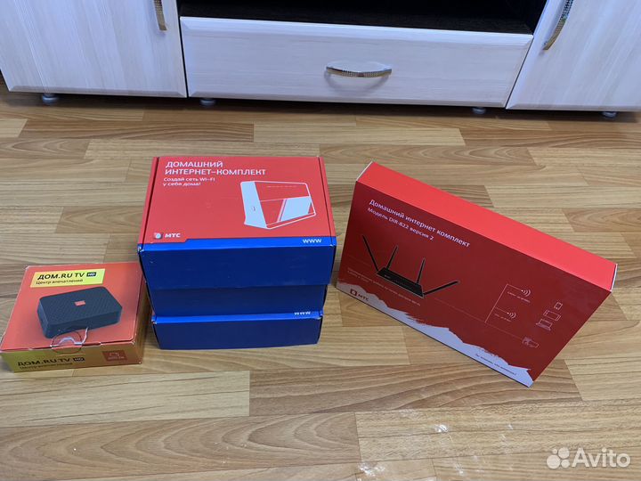 Wifi роутер и тв приставка