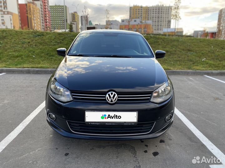 Volkswagen Polo 1.6 AT, 2013, 163 500 км