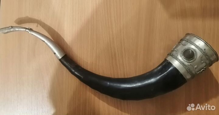 Рога в мельхиоре