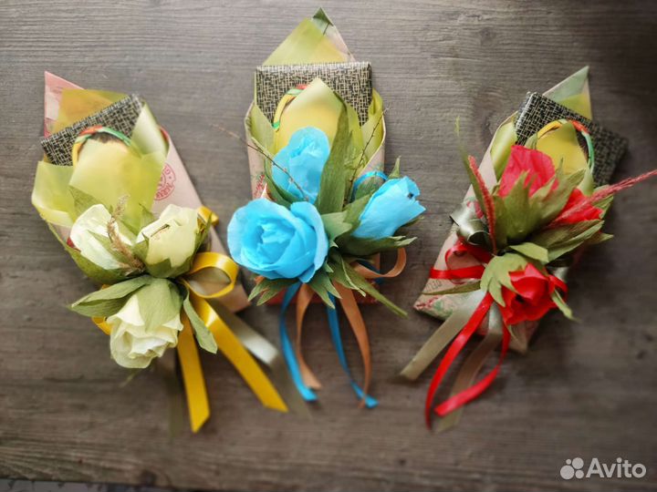 Подарочная упаковка для шоколада, конфетный букет