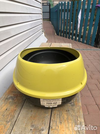 Лоток высокий для кошачьего туалета
