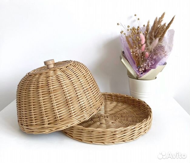 Хлебница плетеная