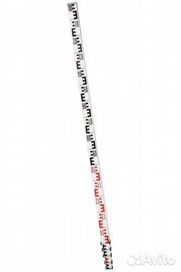 Рейка нивелирная телескопическая 7м