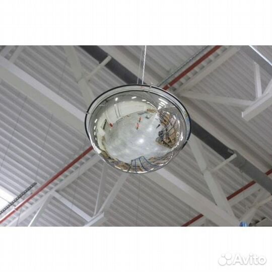 Сферическое дорожное зеркало, Лежащий полицейский