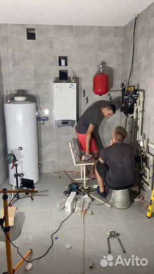 Монтаж отопления,теплого пола,водоснабжения