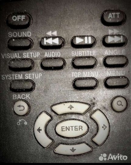 Пульт для автомагнитолы sony